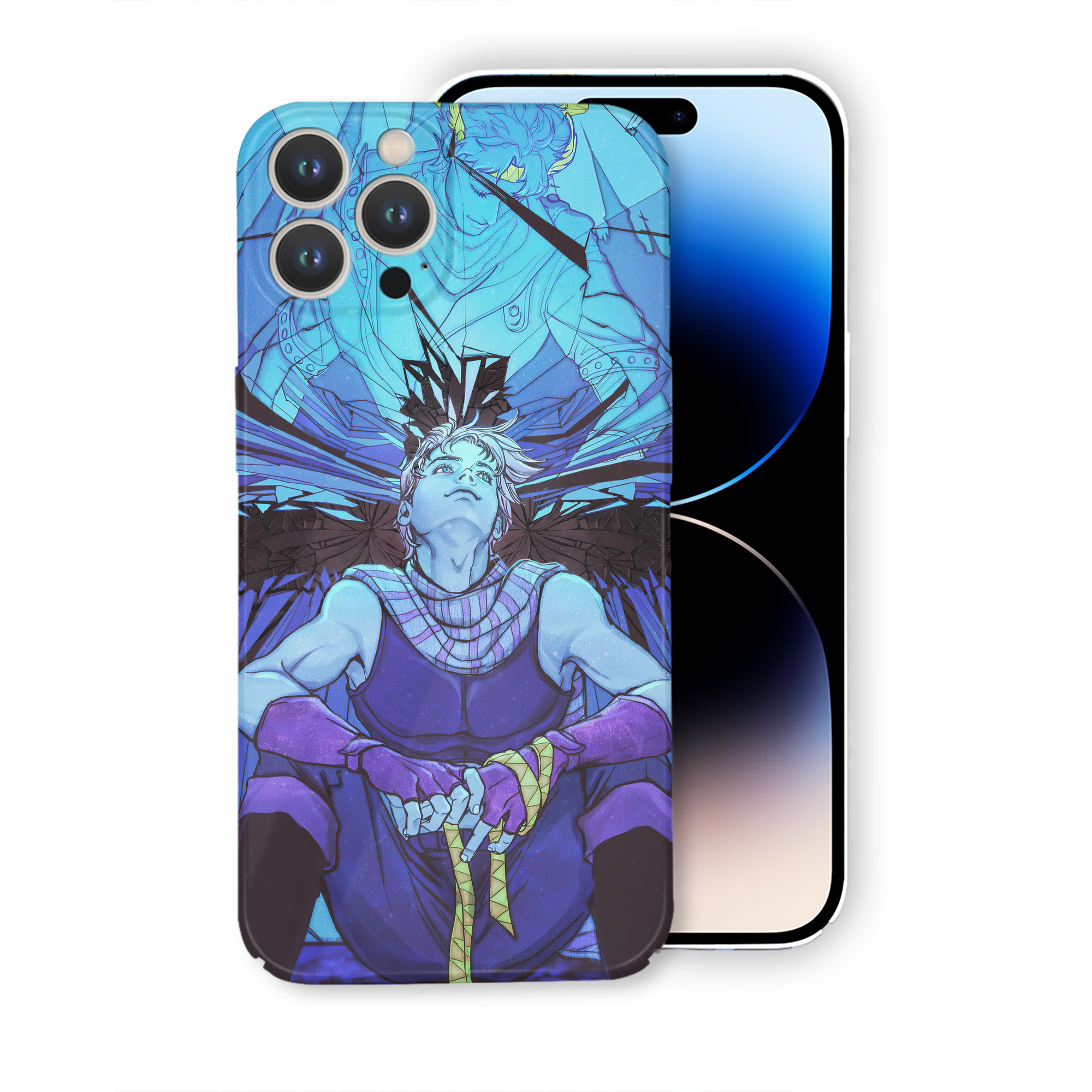 （画像用） ジョジョの奇妙な冒険 JoJo's Bizarre Adventure 【iPhone 14シリーズ対応】ハードケース